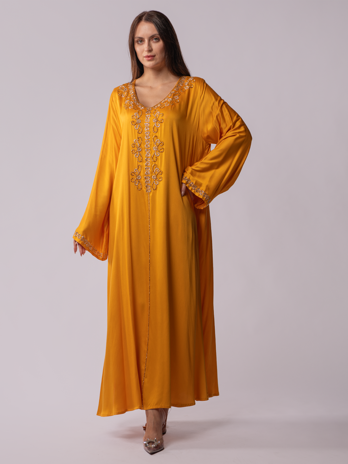 CREPE KAFTAN