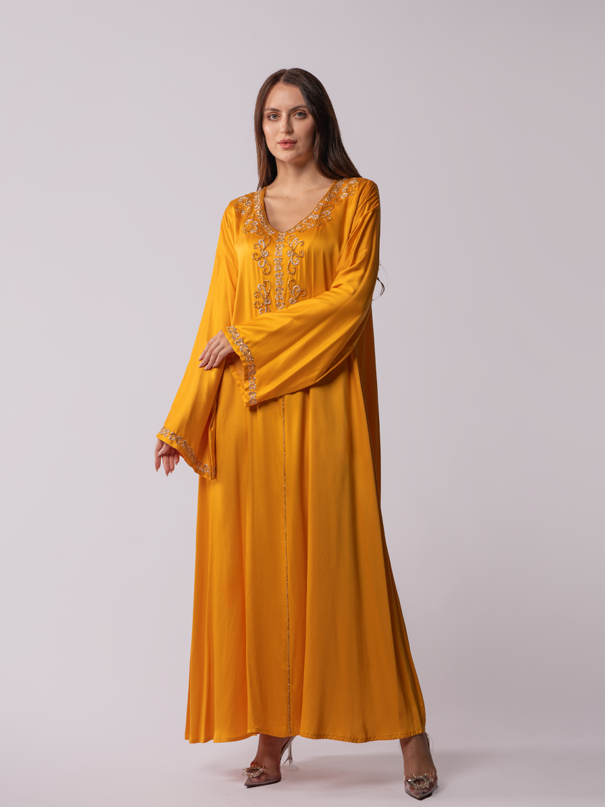 CREPE KAFTAN