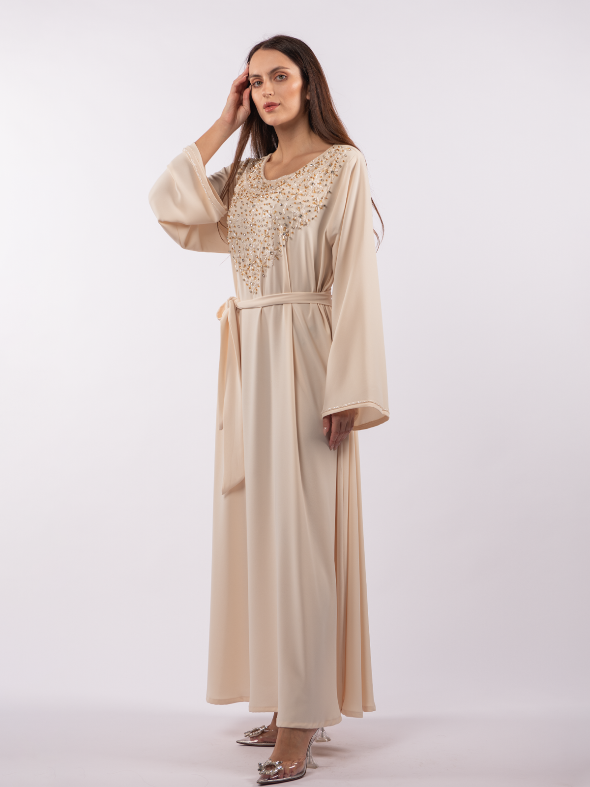 CREPE KAFTAN