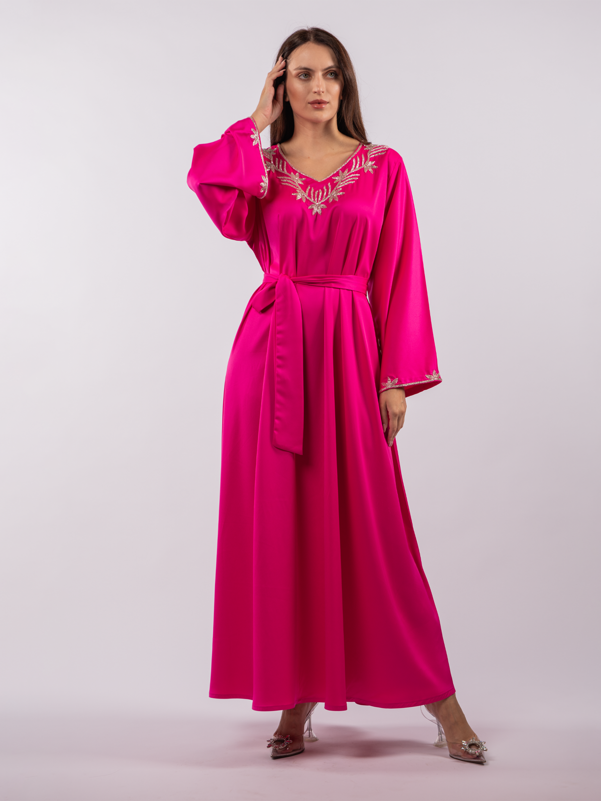 CREPE KAFTAN