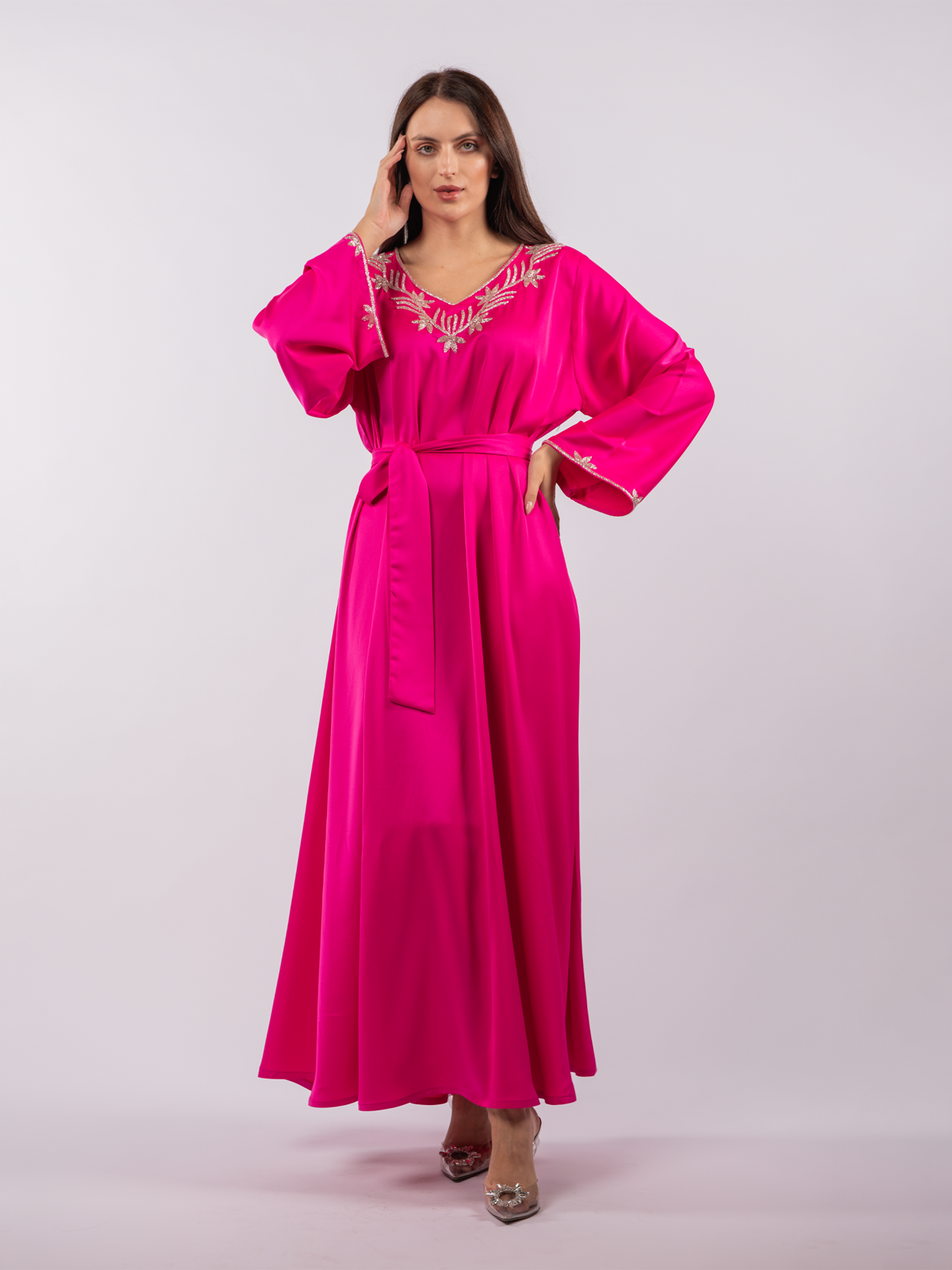 CREPE KAFTAN