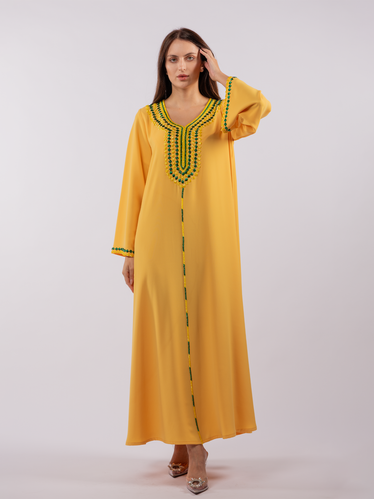 CREPE KAFTAN