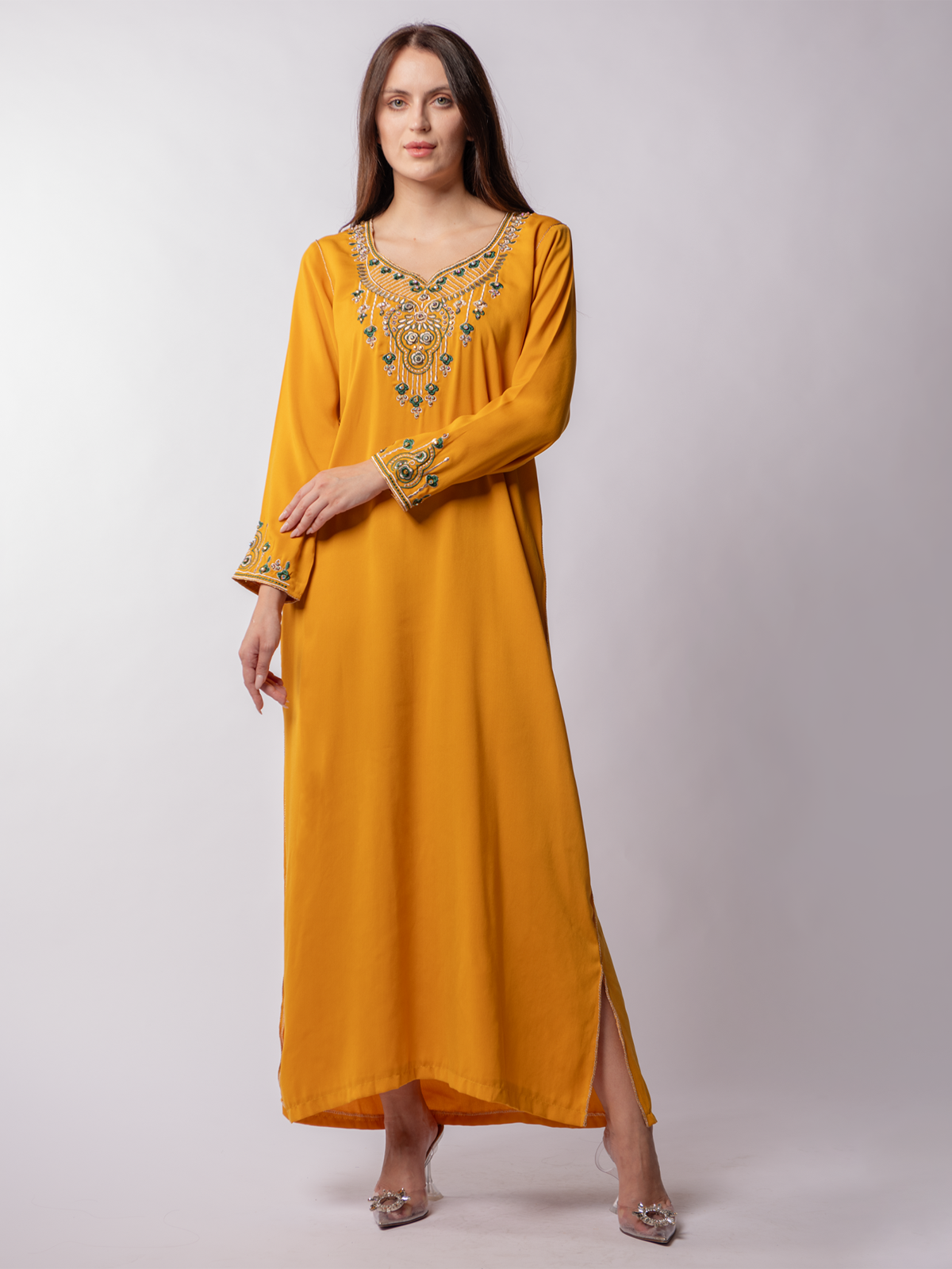 CREPE KAFTAN