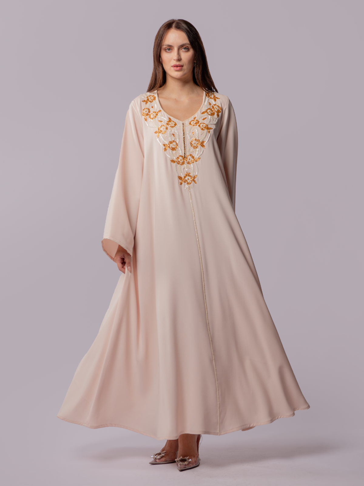 CREPE KAFTAN