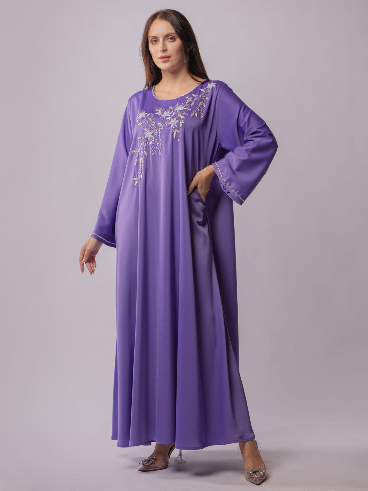 CREPE KAFTAN