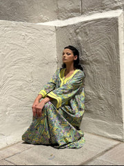 Polyster Silk Kaftan